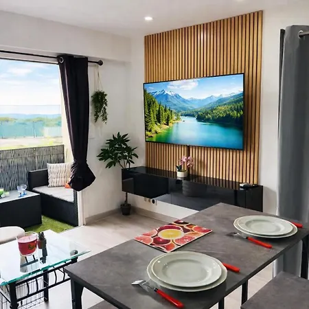 Apartmán Ecrin Vue - Piscine & Terrasse - Proche Plages Antibes